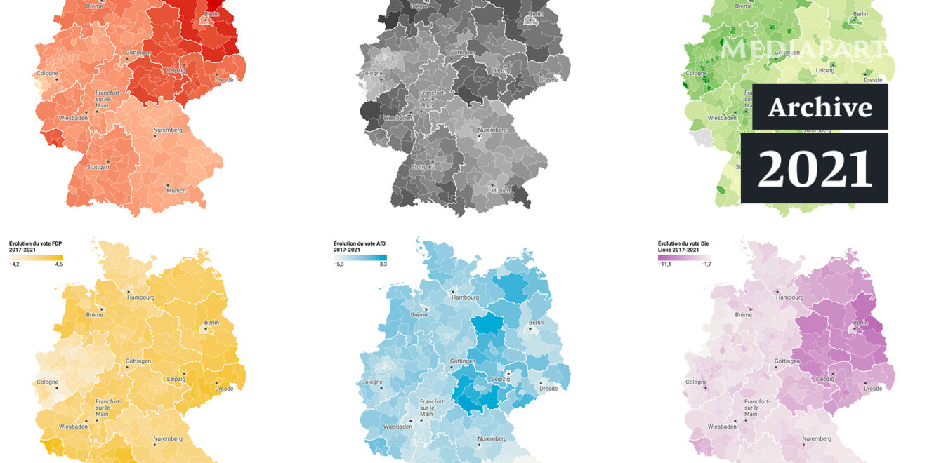 Élections allemandes sept cartes pour comprendre les résultats