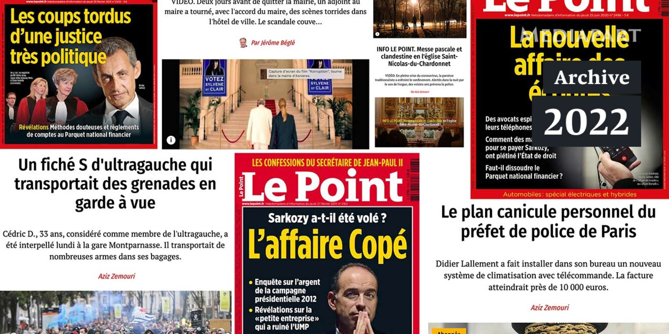 Garrido-Corbière « Le Point », un journal accro aux fausses infos Mediapart image