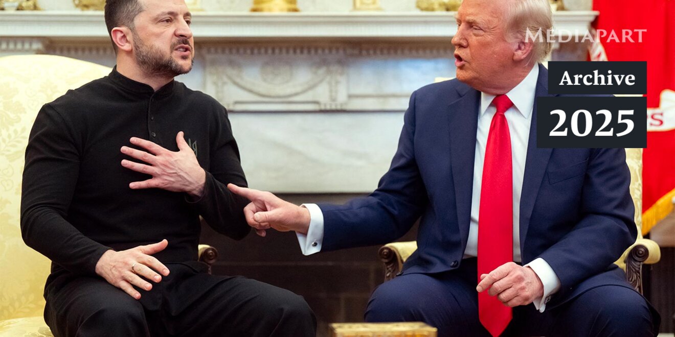 Dans le bureau Ovale, la rencontre Trump-Zelensky tourne à l ...