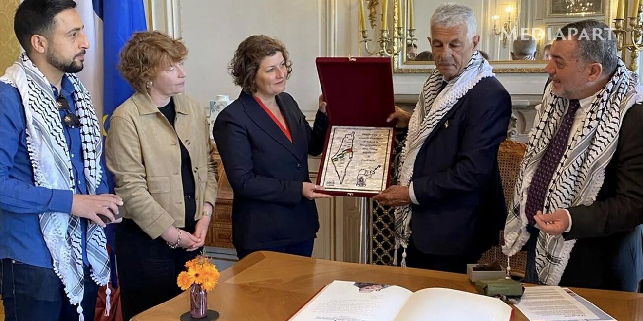 À Strasbourg, l’opposition profite d’une carte historique de la Palestine pour attaquer la maire