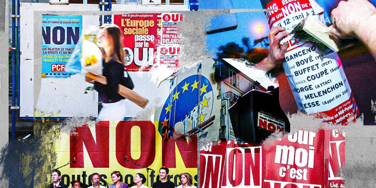Référendum européen de 2005: leur «plus belle campagne»