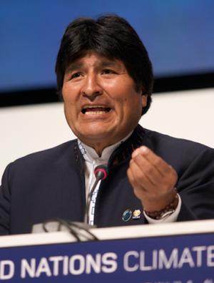 Evo Morales en 2009.