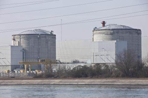 La centrale nucléaire de Fessenheim, qui doit fermer d&#039;ici 2017 ©Aurélien Pic