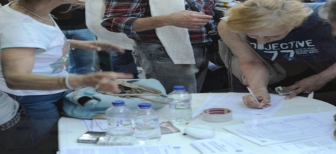 Signature de la pétition pour l'audit de la dette grecque (www.elegr.gr)