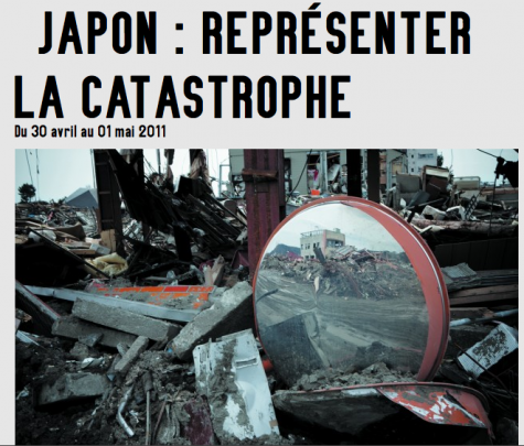Affiche du séminaire "Japon, représenter la catastrophe", au Bal, à Paris