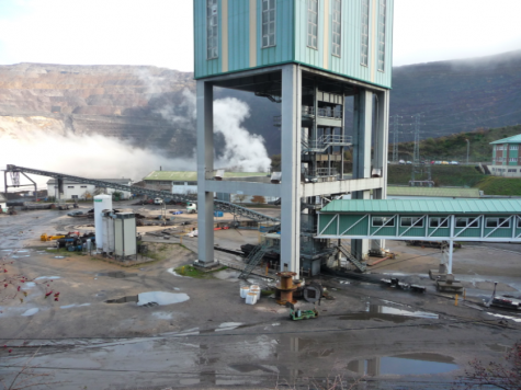 La mine de Santa Lucia, en Castille.