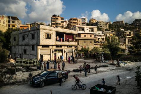 L’abri collectif de Souleiman Oun District de Saida, Liban, septembre 2014