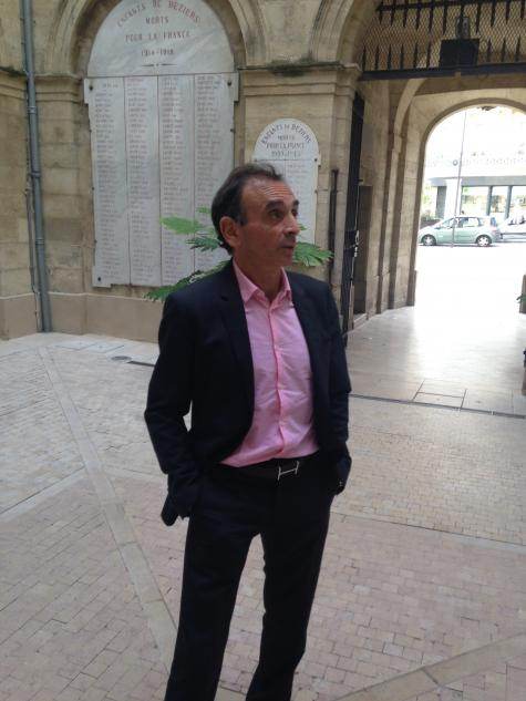 Éric Zemmour, mairie de Béziers, 16 octobre 2014