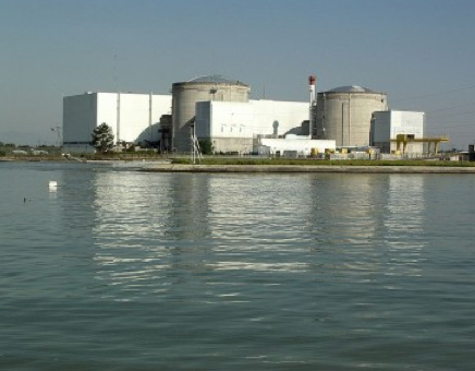 La centrale nucléaire de Fessenheim (Wikicommons).