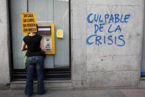 Plombée par l&#039;austérité, l&#039;Espagne est en récession 