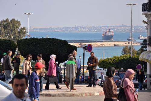 Centre ville d'Alger, mars 2012