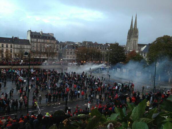 A Quimper, peu avant 18 h samedi