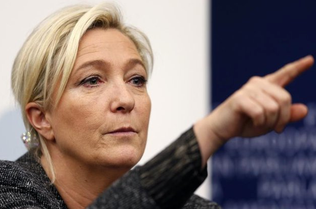 Marine Le Pen, présidente du FN