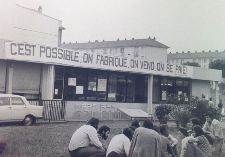 A l&#039;usine Lip de Besançon en 1973