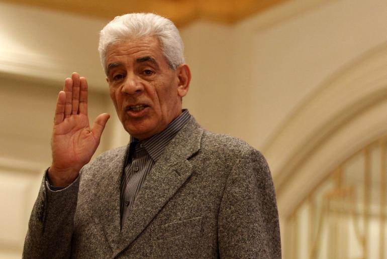 Moussa Koussa, l'ancien chef des services secrets extérieurs de Kadhafi. Moussa Koussa, l'ancien chef des services secrets extérieurs de Kadhafi.