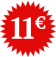 onze euros par mois